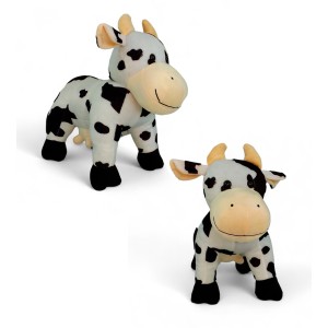 Vaquinha De Pelúcia Malhado Coleção Fazendinha 35cm-322-38231