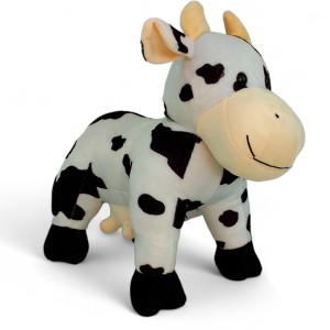 Vaquinha De Pelúcia Malhado Coleção Fazendinha 35cm-322