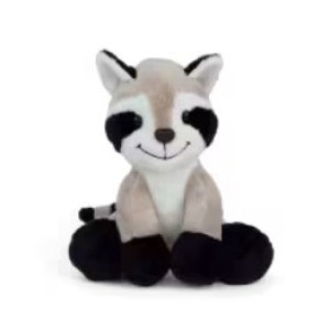 Guaxinim Pelúcia Cinza Coleção Filhotes 25cm