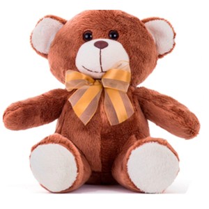 Urso De Pelúcia Xande Marrom 30cm-301c