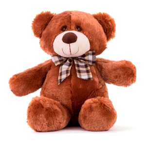 Urso De Pelúcia Decore Marrom 40cm-302c