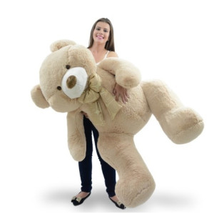 Urso Guto De Pelúcia Avelã 1,30m