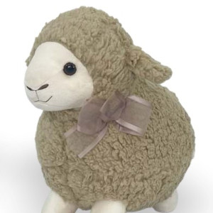 Ovelhinha De Pelúcia Avelã 35cm