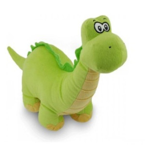 Bebê Dino De Pelúcia Verde 30x40cm