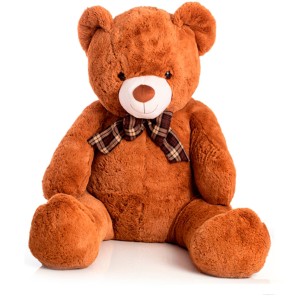 Urso De Pelucia George Pessego 1m 20cm-373a