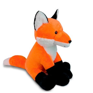 Raposa Rosa De Pelúcia 40cm