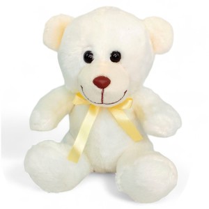 Urso De Pelucia Nicho Pessego Sem Fita 18cm-437a