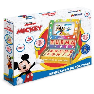 Brinquedo Pedagogico Mickey Brincando De Soletrar-116413-13406