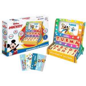 Brinquedo Pedagogico Mickey Brincando De Soletrar-116413-38649