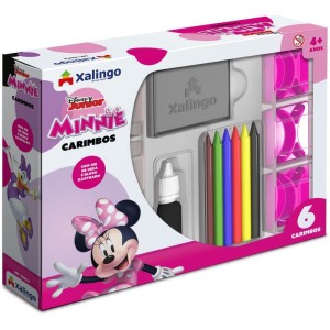 Carimbo Pedagogico Minnie C/6un +giz De Cera-116411-72791