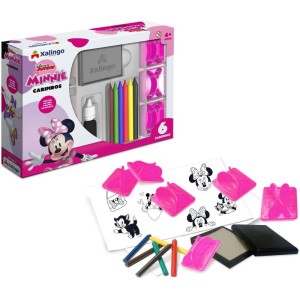 Carimbo Pedagogico Minnie C/6un +giz De Cera-116411-93900