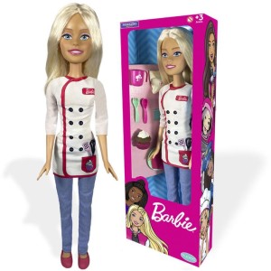 Boneca Barbie Confeiteira 66cm-113215-39467