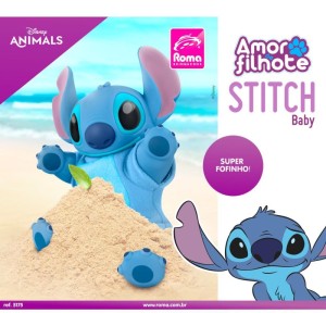 Boneco E Personagem Stitch Amor De Filhote 20cm-114996-76656