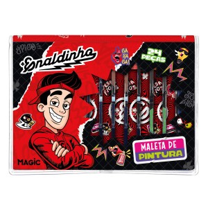 Maleta De Pintura 24 Peças Enaldinho
