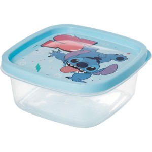 Pote Plastico Stitch Quadrado 580ml-114475-34002