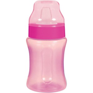 Copo Treinamento Rosa 300ml C/tampa Bico Flexiv-114047-17133