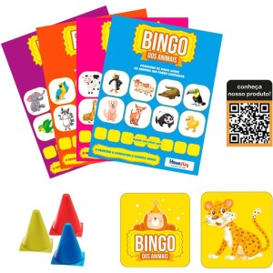 Jogo De Bingo Bingo Dos Animais-114254-31548