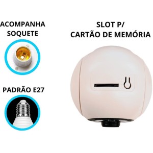 Acessorio De Seguranca Camera Wi-fi Intelig. V360pro-114813-92289