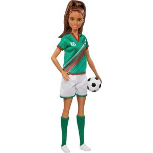 Barbie Profissoes Boneca Futebol Uniforme N.16-115063-66228