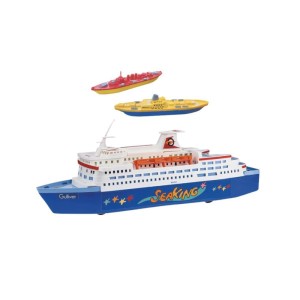 Brinquedo Diverso Maquinas Transatlantico+2frota-115639-42725