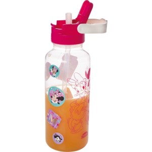 Garrafa Plastica Minnie Tampa Autom. Rs 600ml(s-114478-21243