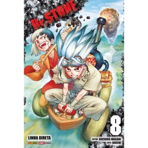 Livro Manga Dr. Stone N.08-115777-91428