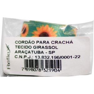 Cordao Para Cracha Tecido Girasol-116618-77976