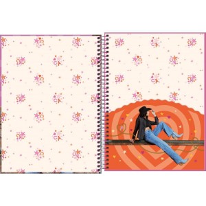 Caderno 01x1 Capa Dura Ana Castela 80fls-116886-56138