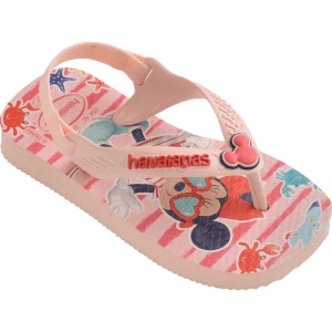 Chinelo Havaianas Infantil Baby Disney Classics 20 Rosa-116098-83563