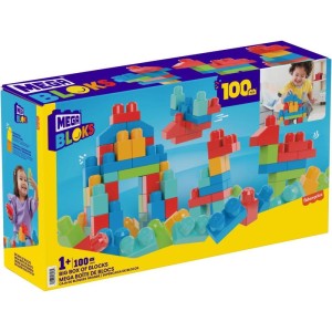 Mega Bloks Supercaixa De Construcao 100pc-112883-52477