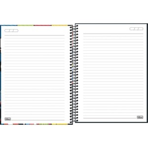 Caderno 01x1 Capa Dura Avengers 80fls Fit-116944-28525