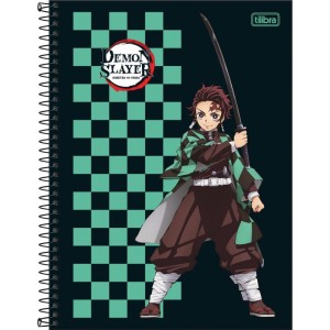 Caderno 01x1 Capa Dura Demon Slayer 80fls-116932-32444