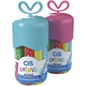 Caneta Hidrografica Cis Criatic Big Fun 12cores-115156-48403