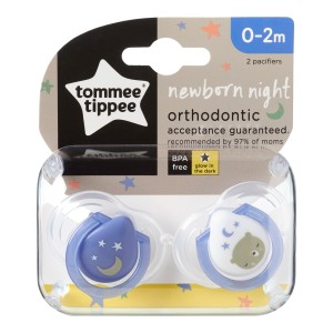 Chupeta Newborn Noite 2 Und 0-2 M - Azul-TT009-24868