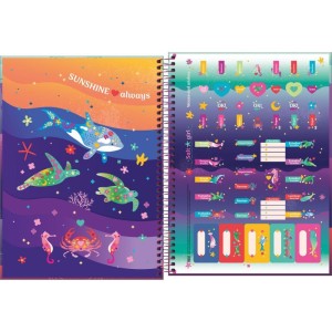 Caderno 01x1 Capa Dura Bubble 80fls-116956-16719