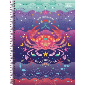 Caderno 01x1 Capa Dura Bubble 80fls-116956-71972