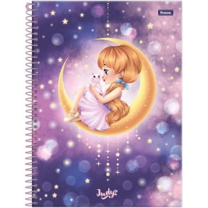 Caderno 01x1 Capa Dura Judy 80f-116704-25033