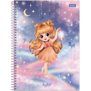 Caderno 01x1 Capa Dura Judy 80f-116704-67157