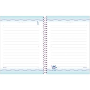 Caderno 01x1 Cp.dura Colegial Stitch 80f-116692-22417