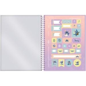 Caderno 01x1 Cp.dura Colegial Stitch 80f-116692-60963