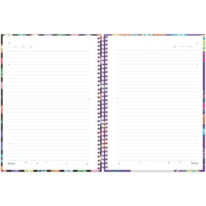 Caderno 10x1 Capa Dura Divertidamente 160f-116677-27174