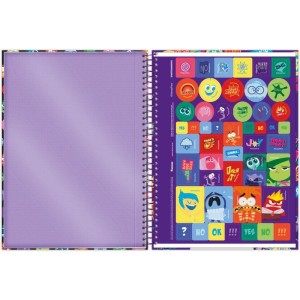 Caderno 10x1 Capa Dura Divertidamente 160f-116677-35260