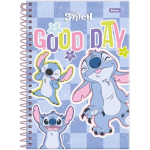 Caderno Espiral 1/4 Capa Dura Stitch 80f-116689-22994