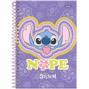 Caderno Espiral 1/4 Capa Dura Stitch 80f-116689-53688