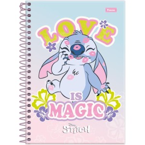 Caderno Espiral 1/4 Capa Dura Stitch 80f-116689-94247