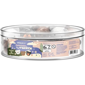 Apontador Com Deposito Ursinho 3 Cores-114566-24072