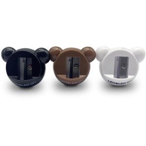 Apontador Com Deposito Ursinho 3 Cores-114566-96801