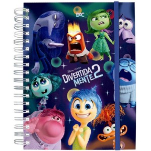 Caderno 01x1 Capa Dura Divertidamente Smart 80f-116712-16310