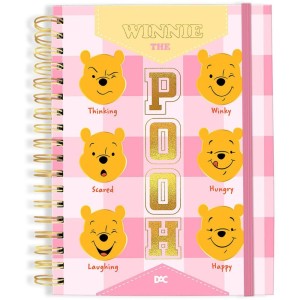 Caderno 01x1 Capa Dura Pooh Smart 80f-116716-19158