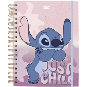 Caderno 01x1 Cp.dura Colegial Stitch Smart 80f-116720-47754